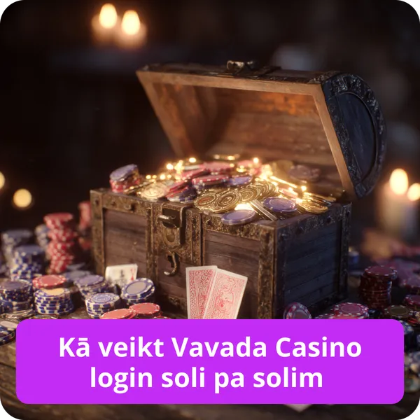 Kā veikt Vavada Casino login soli pa solim